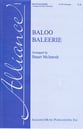 Baloo Baleerie SATB choral sheet music cover